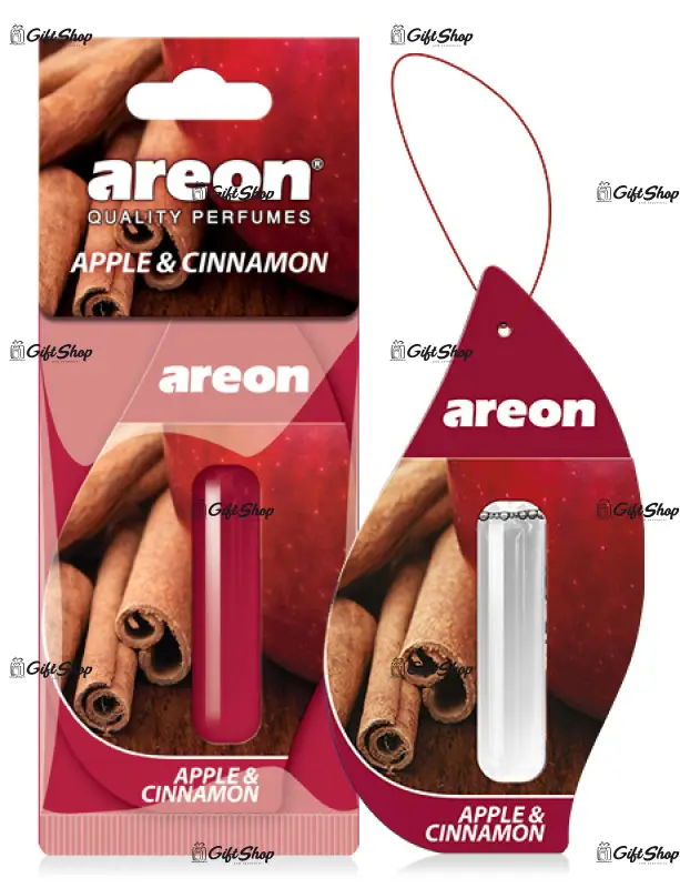 Apple & cinnamon, areon mon liquid, 5 ml